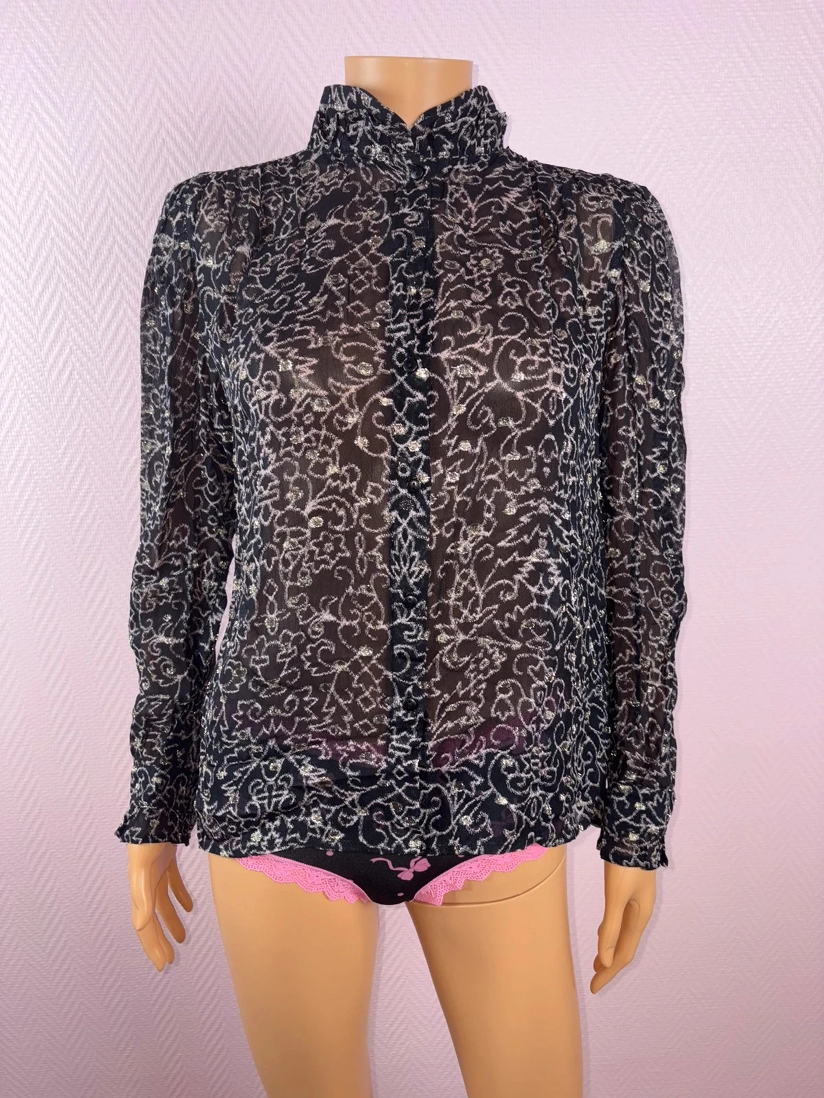 Chemise femme bash taille 2 38 super état
